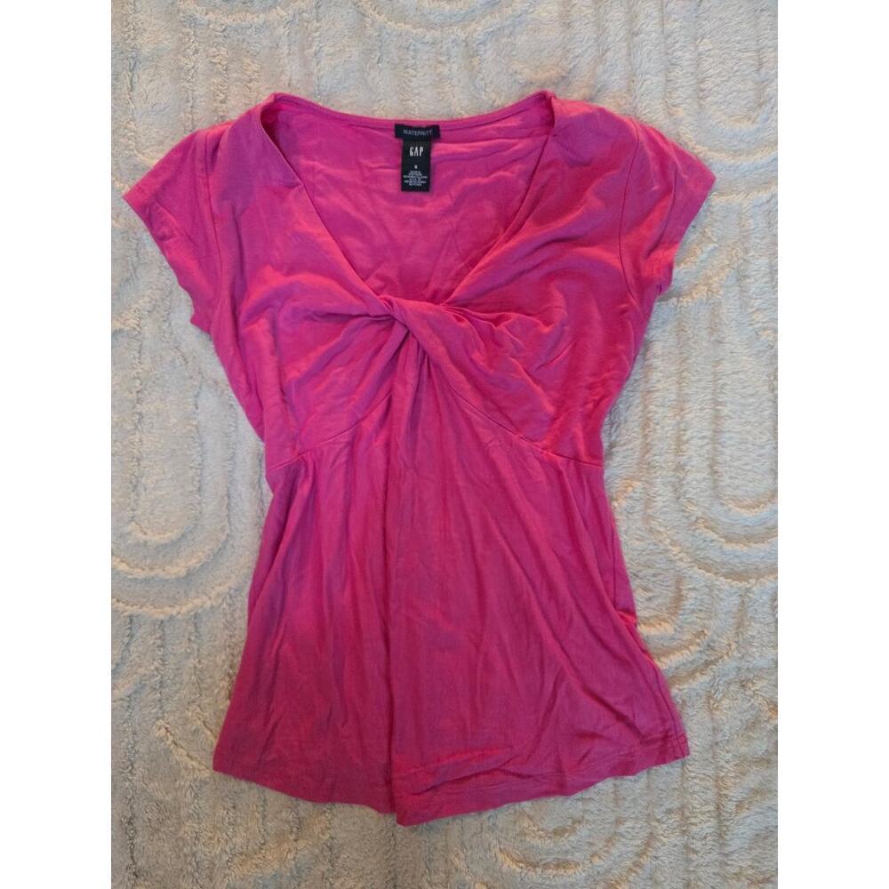 💕 GAP Maternity Twist-Front Tee – Size S